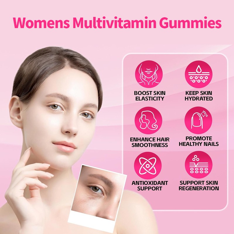 Women Multivitamin Gummies Factory - ODM Wholesale Essential Vitamins