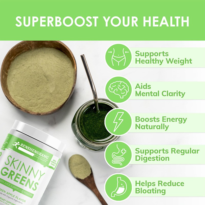 Green Juice Powder Manufacturer - OEM Custom Spirulina Chlorella