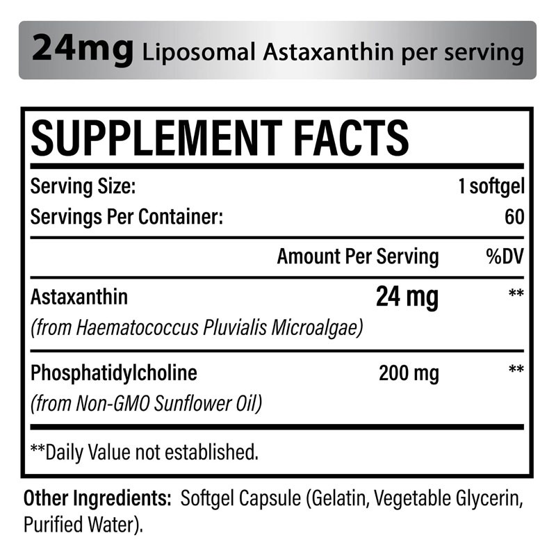 Liposomal Astaxanthin Manufacturer - OEM ODM Maximum Absorption