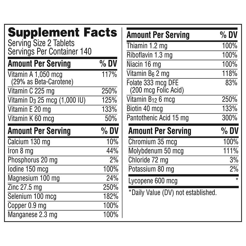 Men's Multivitamin Tablets Manufacturer - OEM Custom Immune Zinc