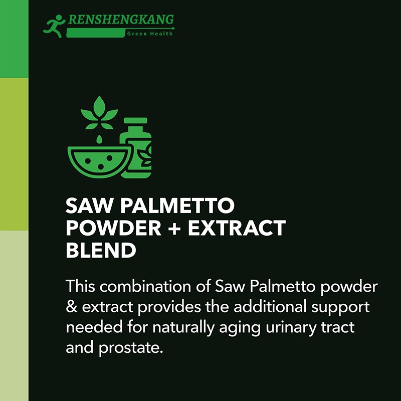 Prostatitis Tablets Factory - OEM Custom Saw Palmetto