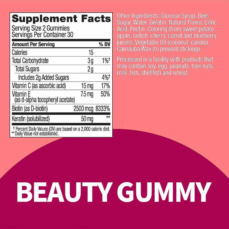 Beauty Gummy Factory - Private Label Hair Skin Nails
