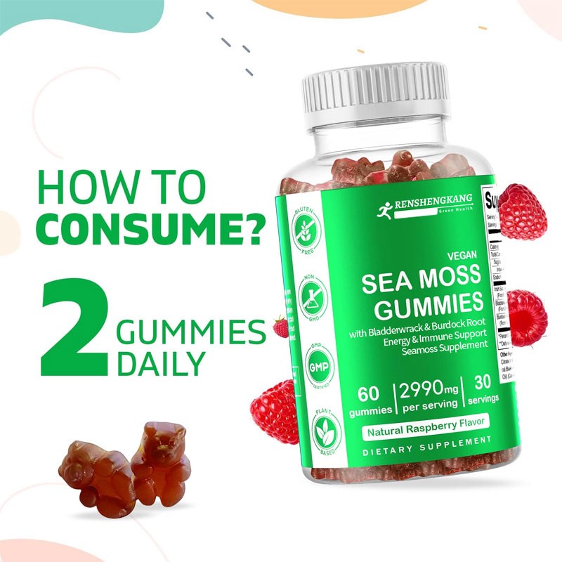 Sea Moss Gummies Manufacturer - OEM ODM Immune Energy Support