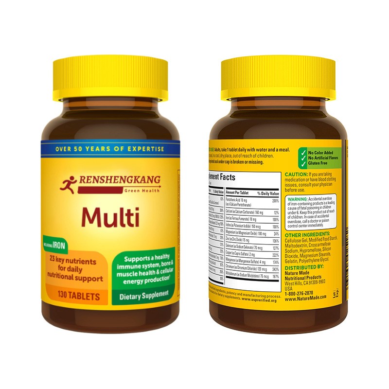 Multivitamin Tablets Factory - OEM Custom Daily Nutritional Support
