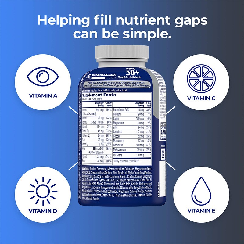 Men's Multivitamin Tablets Manufacturer - OEM Private Label Supplement