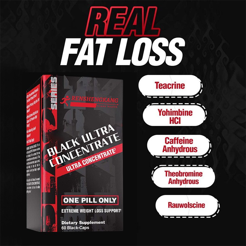 Black Slim Capsules Factory - OEM Custom Fat Burner Supplement