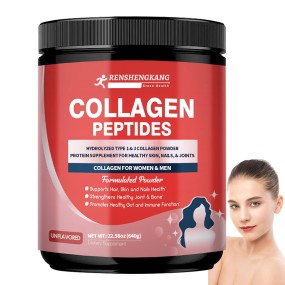 Collagen Peptides Powder Factory - OEM Custom Skin Nails Joints