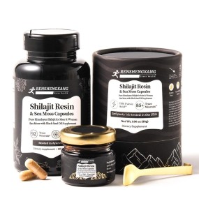 Shilajit Sea Moss Capsules Manufacturer - OEM Custom Black Seed Oil