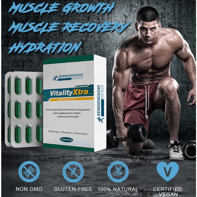Vitality Xtra Capsules Factory - OEM Custom Fast Acting Stamina