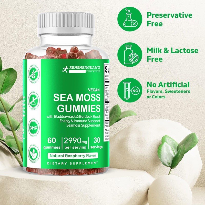 Sea Moss Gummies Manufacturer - OEM ODM Immune Energy Support