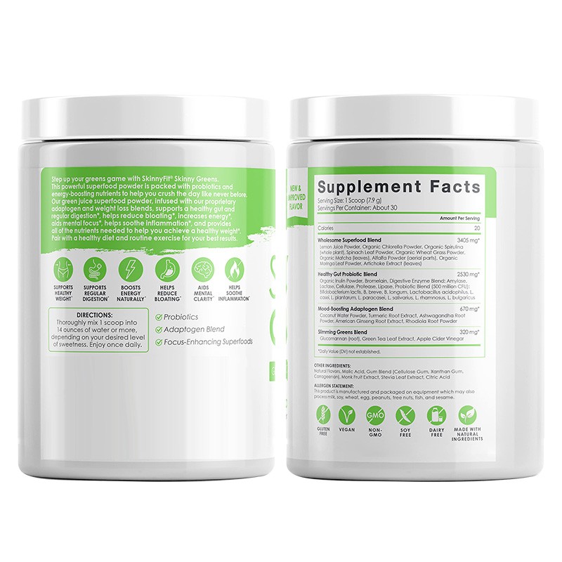 Green Juice Powder Manufacturer - OEM Custom Spirulina Chlorella