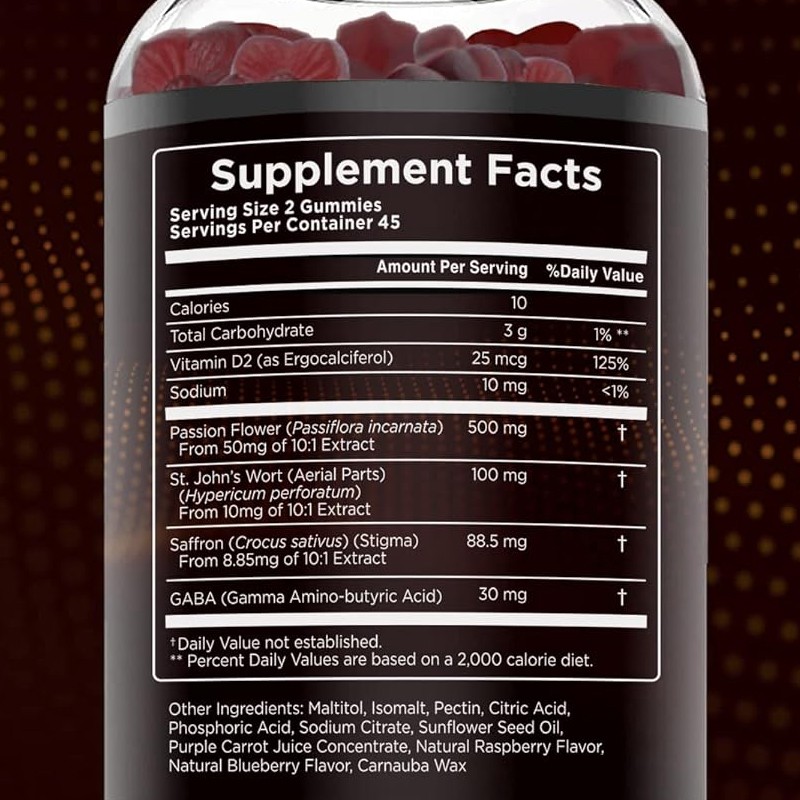 Saffron Gummies Factory - OEM ODM Sugar Free Energy