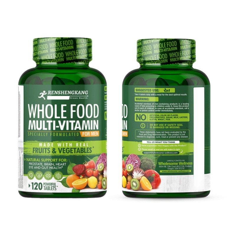 Men's Multivitamin Tablets Manufacturer - OEM Custom Organic Vegan