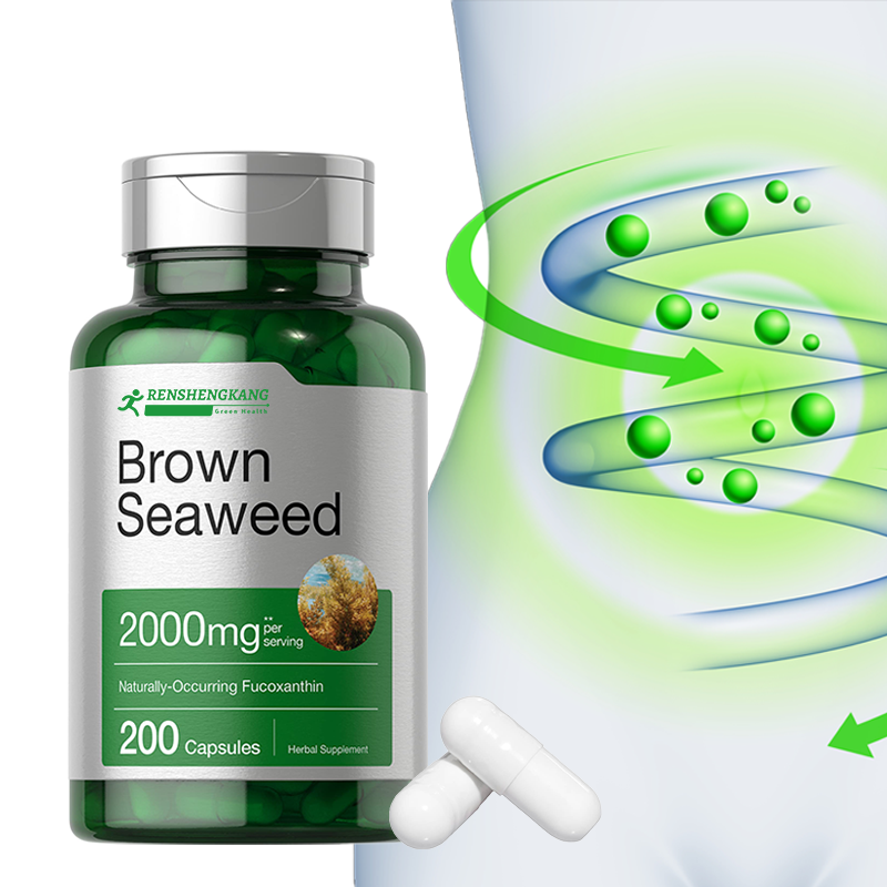 Brown Seaweed Extract Capsules Factory - OEM Custom Digestion Health