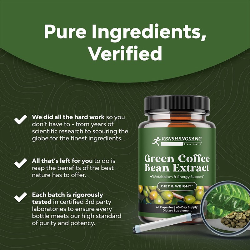 Green Coffee Bean Extract Manufacturer - OEM Custom Antioxidant Detox