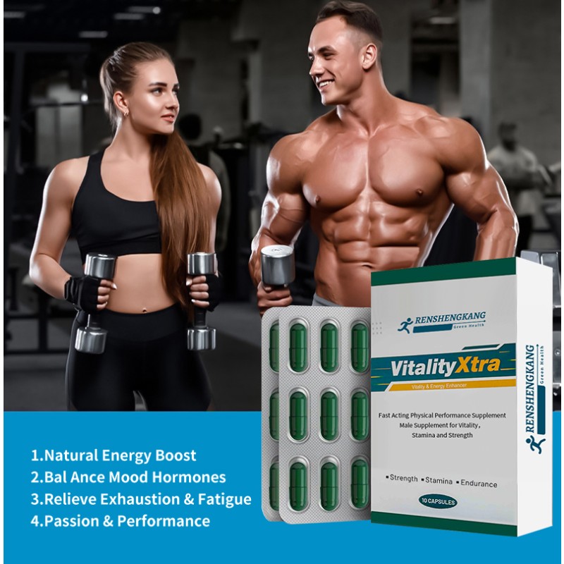 Vitality Xtra Capsules Factory - OEM Custom Fast Acting Stamina
