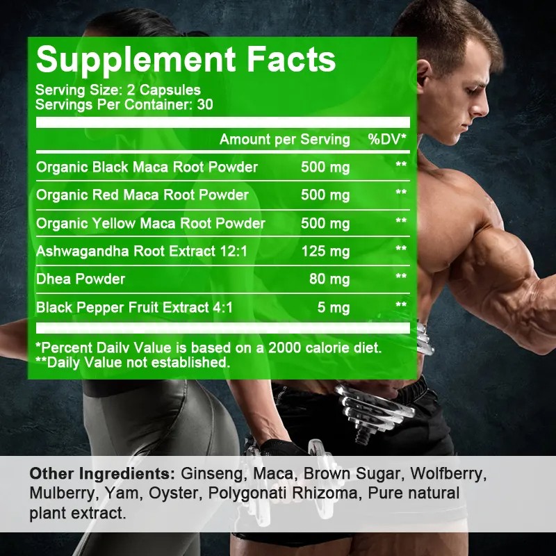 Strength Enhancing Supplement Manufacturer - Private Label Maca Root