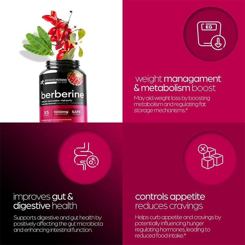 Herbal Fat Burning Capsules Manufacturer - OEM Custom Berberine Extract