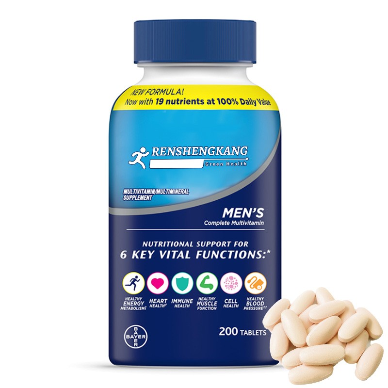 Men's Multivitamin Tablet Factory - ODM Private Label Fatigue Fight