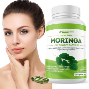 Moringa Powder Capsules Manufacturer - OEM ODM Energy Metabolism