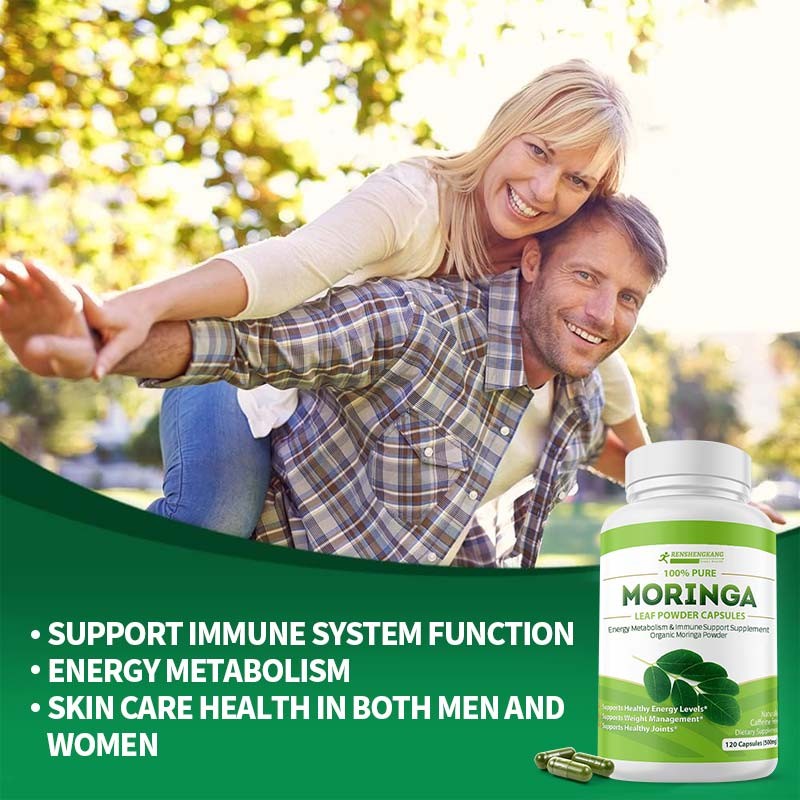 Moringa Powder Capsules Manufacturer - OEM ODM Energy Metabolism