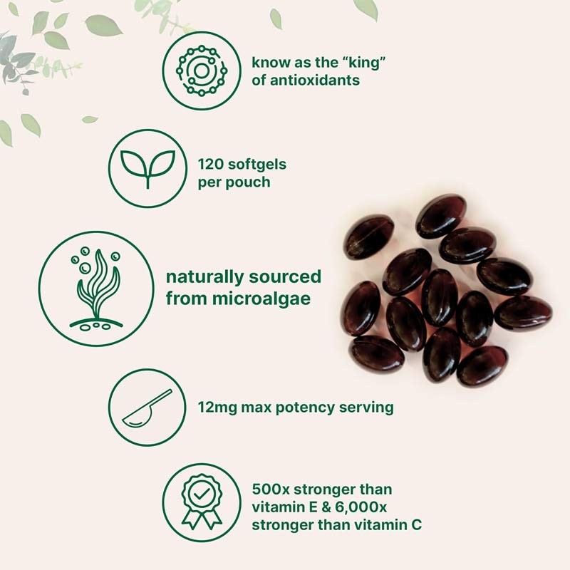 Astaxanthin Softgels Factory - OEM ODM Eye Joint Health