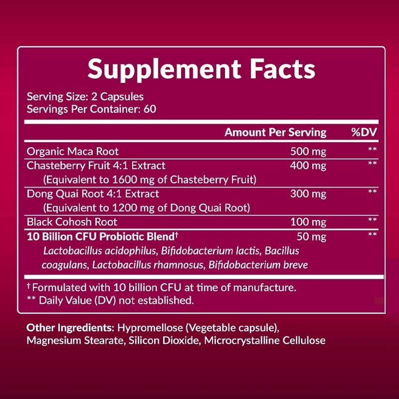 Hormone Balance Probiotics Manufacturer - OEM ODM Menopause Relief