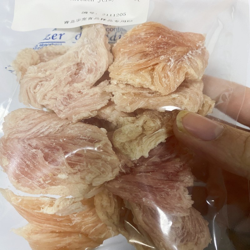 Turkey Slices Supplier - Top Selling Natural Turkey Slices Dry Food No Additive Chicken Jerky Fillet