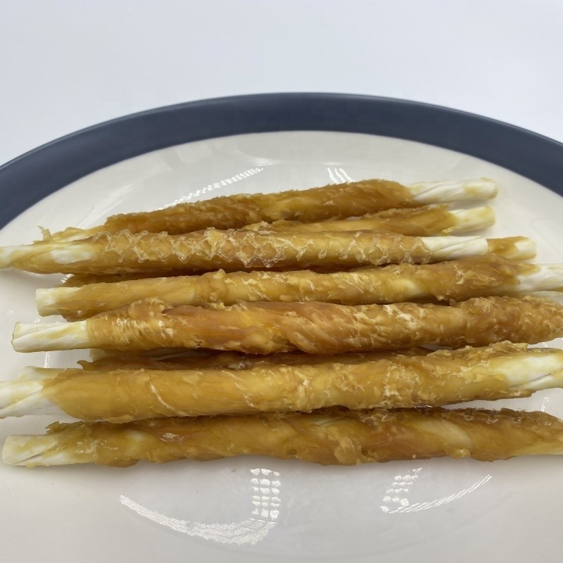 Rabbit Stick Manufacturer - High Protein Rabbit Spiral Stick Dog Training Treats Wholesale OEM