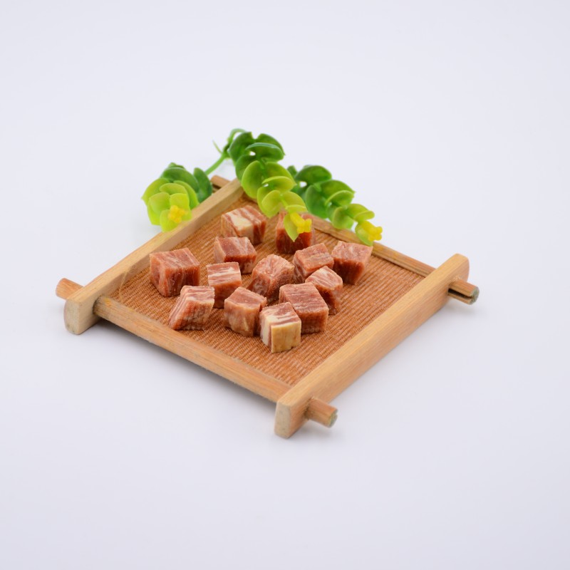 Pet Food Manufacturer - Dried Chicken Cod Cube Pet Food Small Animal Treats Duck Dice Beef Fish Cube