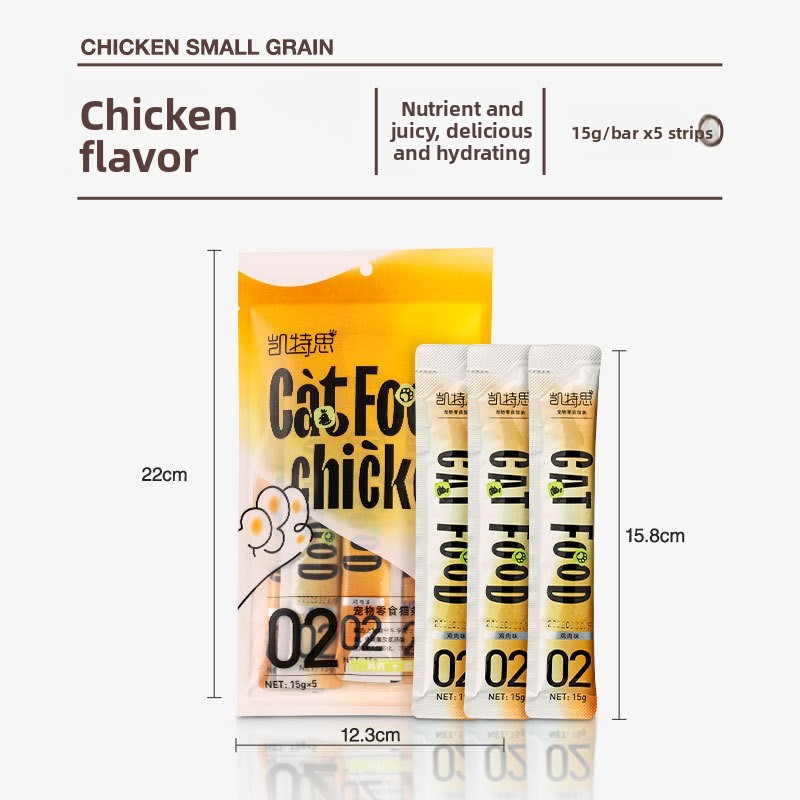 Liquid Treats Supplier - Hydrating Chicken Liquid Cat Treats Wet Food Tuna Fish Oil Fatten Hair Cheeks