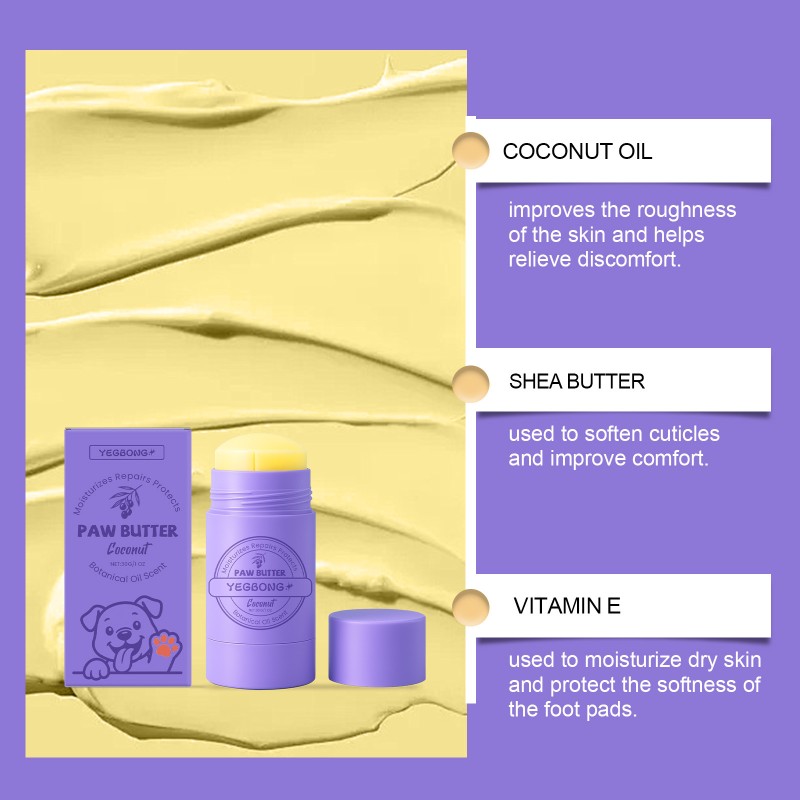 Dog Paw Butter Factory - Natural Cracked Pads Balm