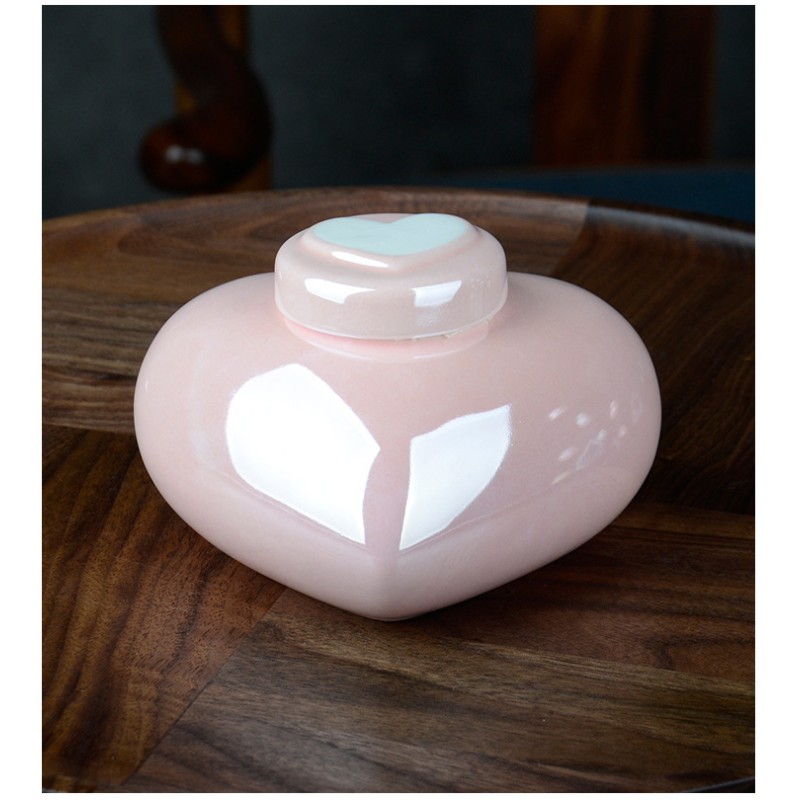 Heart Pet Urn Factory - Pink Sealed Moisture Proof