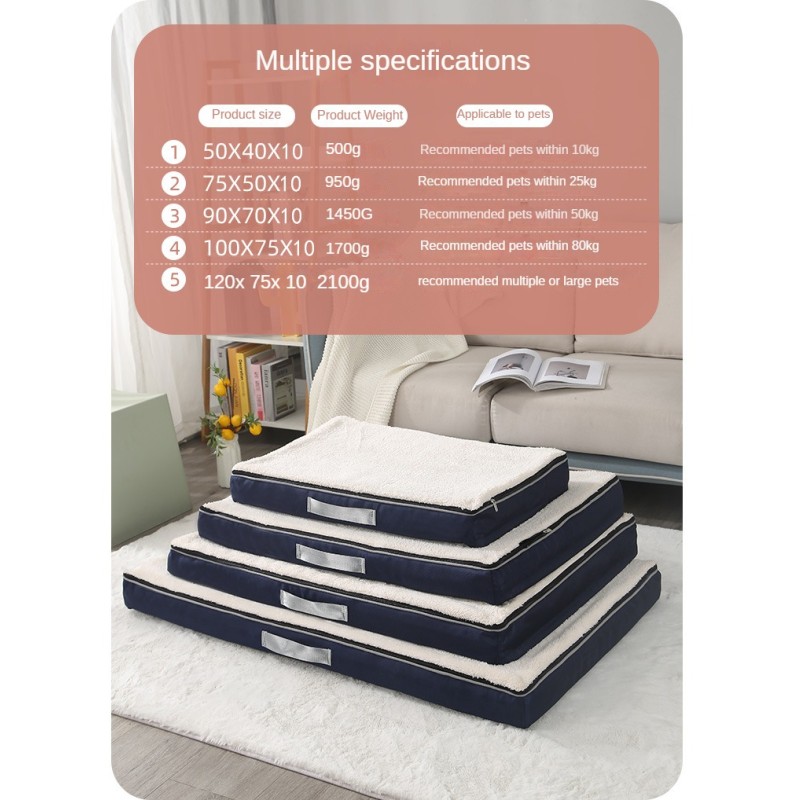 Memory Foam Dog Bed Manufacturer - All Season Removable Cover
