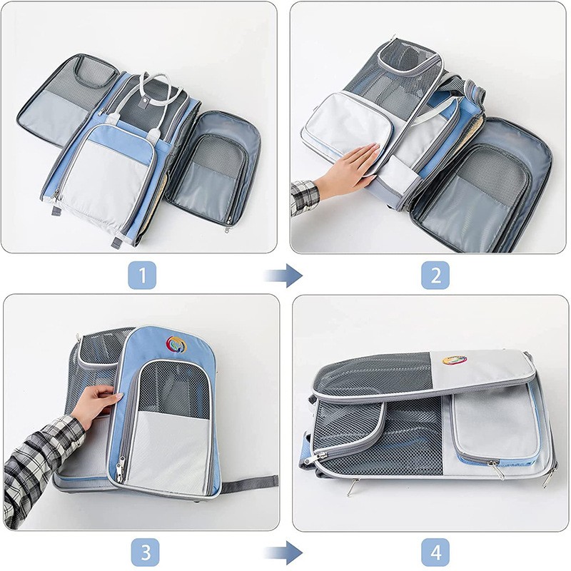 Large Pet Backpack Factory - New Design Foldable Mesh