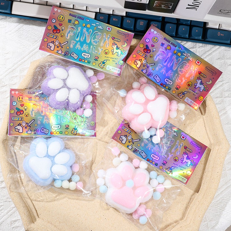 Cat Paw Toys Factory - Kawaii TPR Squishy Sensory