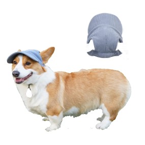 Pet Sun Hat Supplier - Corduroy Ear Hole Adjustable
