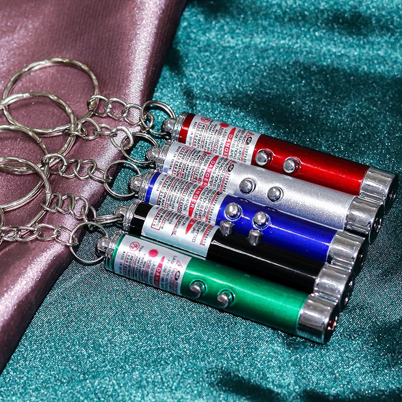 Laser Pointer for Cats Factory - 2 in 1 LED Keychain