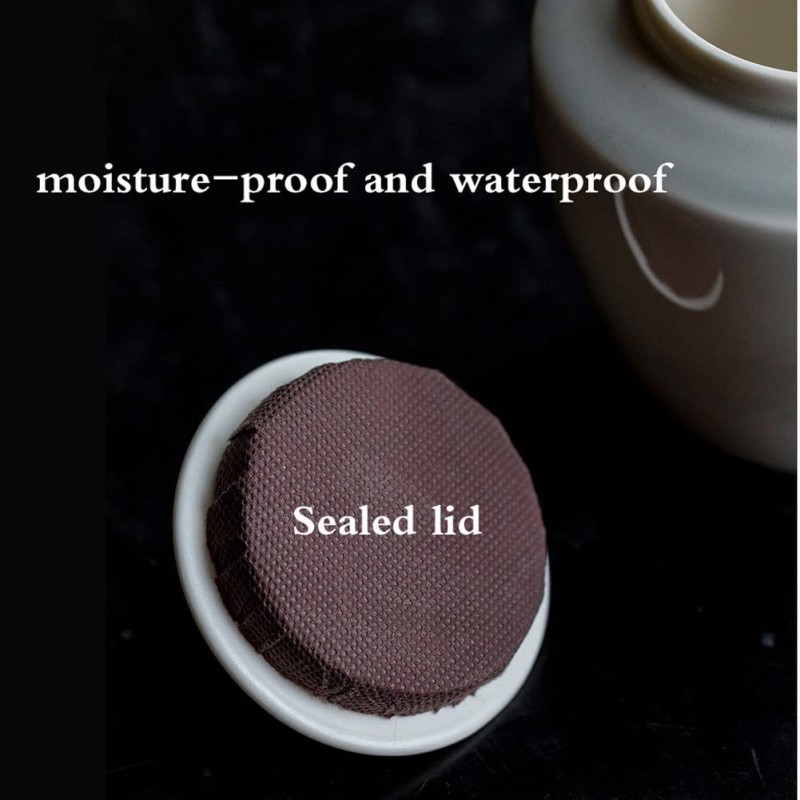 Ceramic Pet Urn Supplier - Ice Gray Waterproof Ash Holder