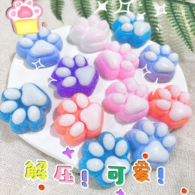 Cat Paw Toys Factory - Kawaii TPR Squishy Sensory