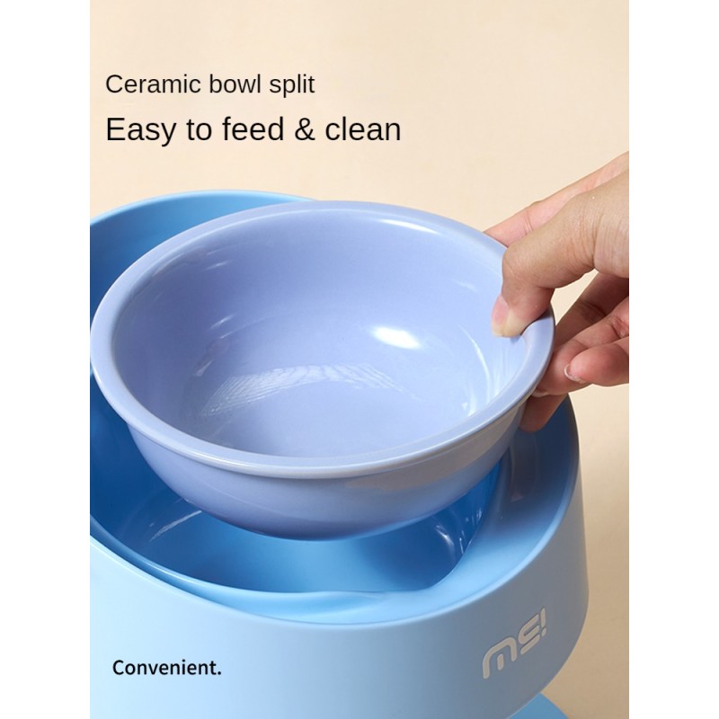 Ceramic Pet Bowl Factory - Adjustable Spill Prevention