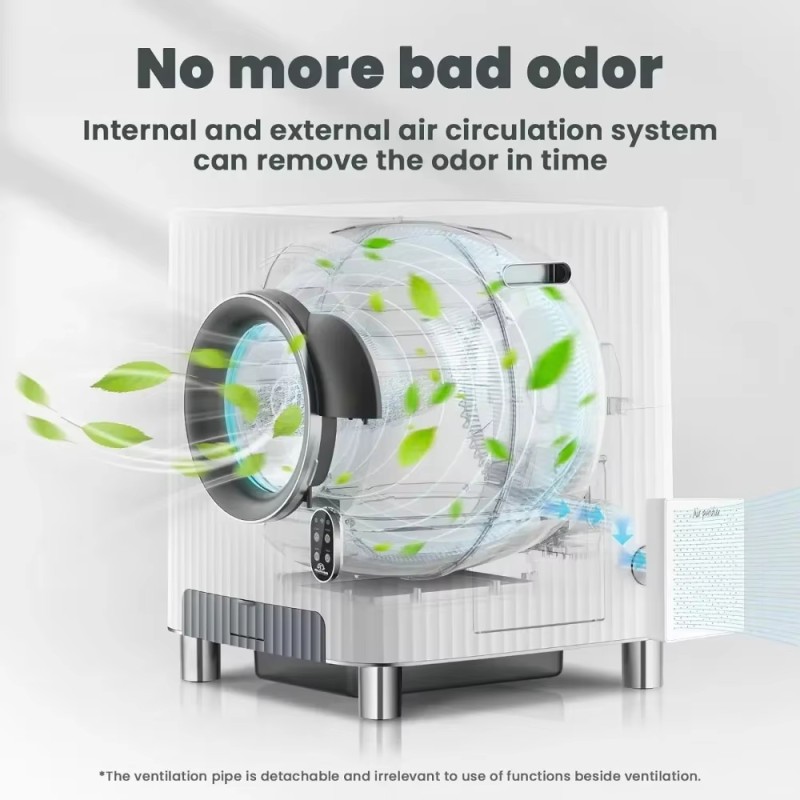 Smart Cat Litter Box Manufacturer - WiFi Self Cleaning Odor