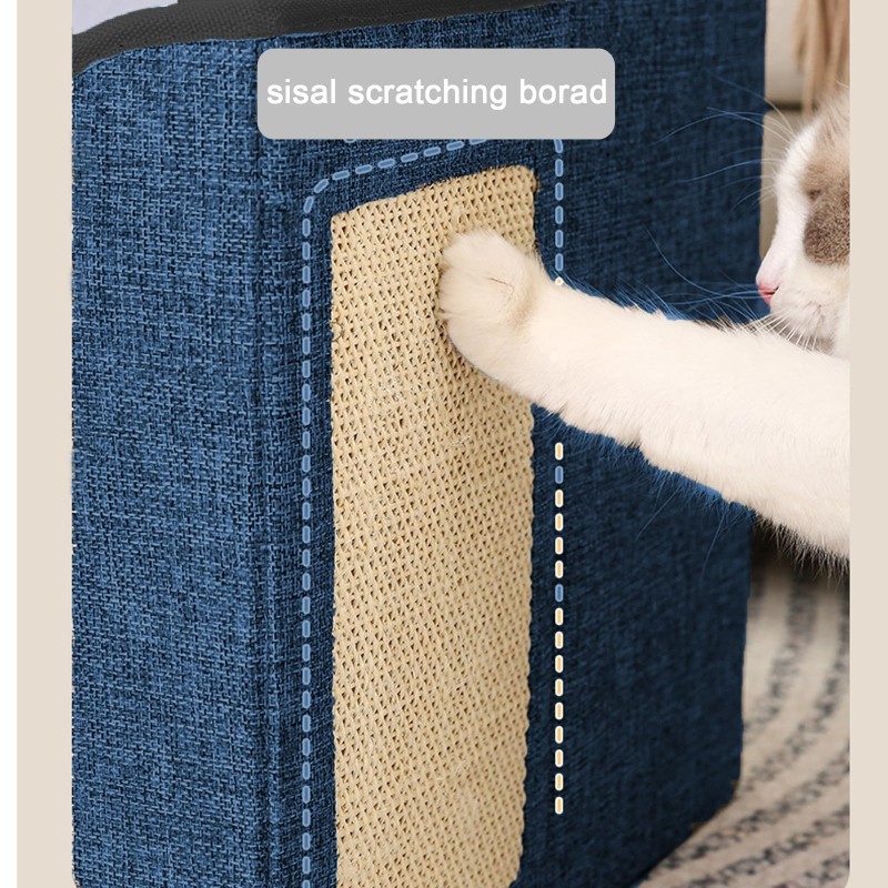 Cat Condo Factory - Foldable Scratch Pad Plush Toy