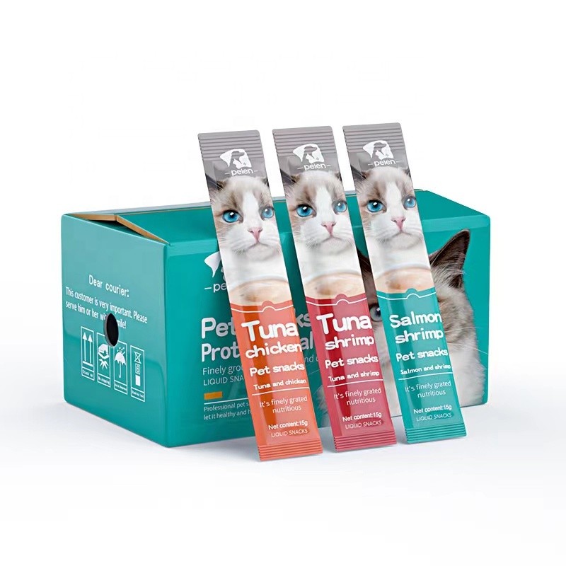 Cat Snacks Stick Factory - 15g Tuna Chicken Salmon