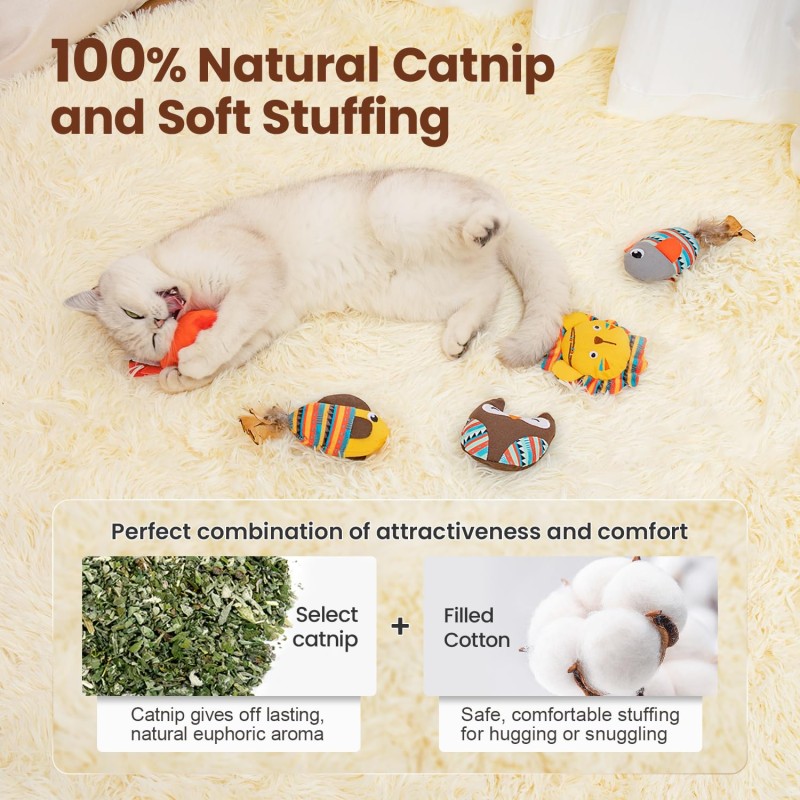 Animal Cat Toys Manufacturer - Colorful Organic Catnip