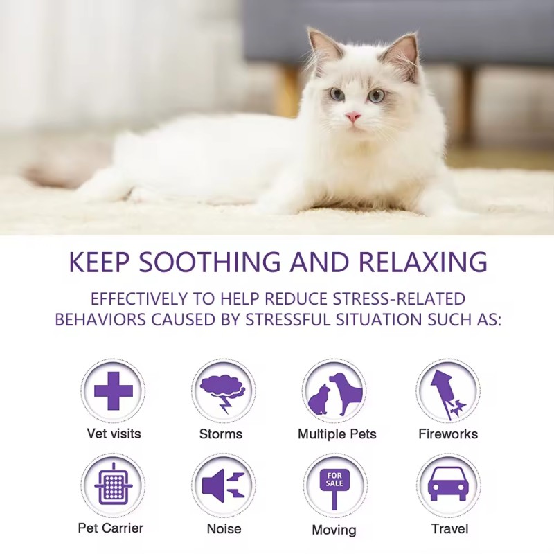 Calming Pet Collar Factory - Hot Selling Waterproof Adjustable