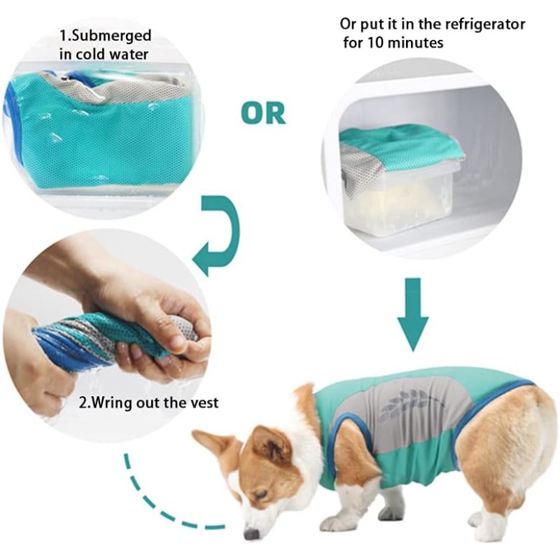 Summer Dog Vest Manufacturer - Lightweight Reflective Cooling