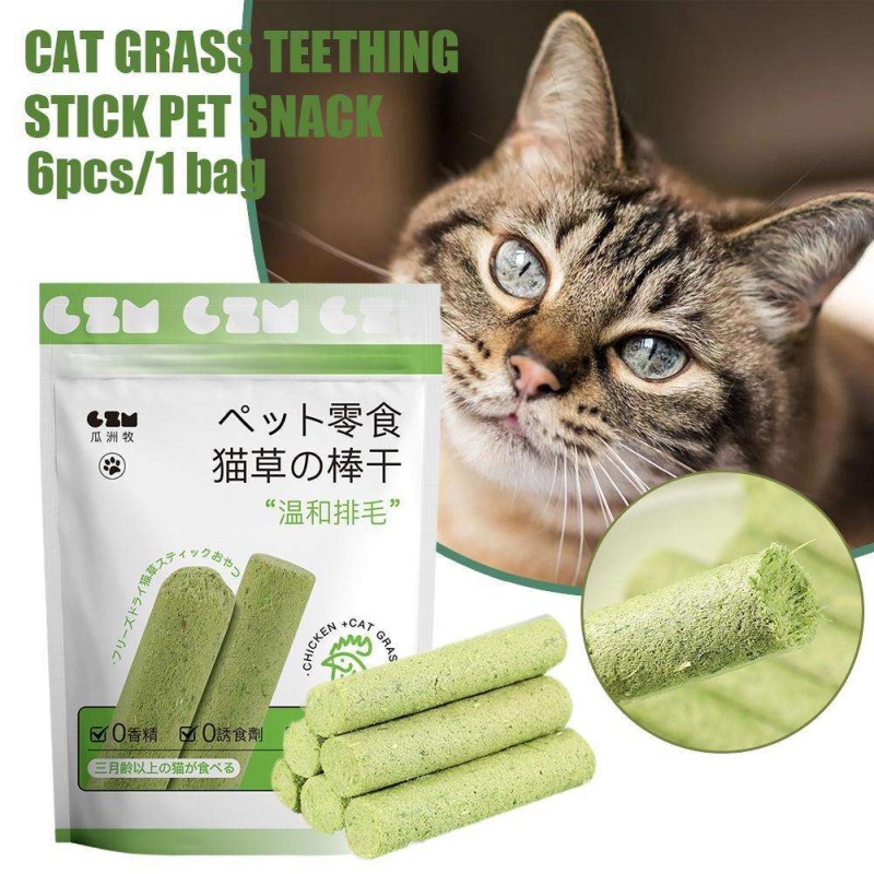 Cat Grass Chew Sticks Supplier - Wholesale Hairball Dental