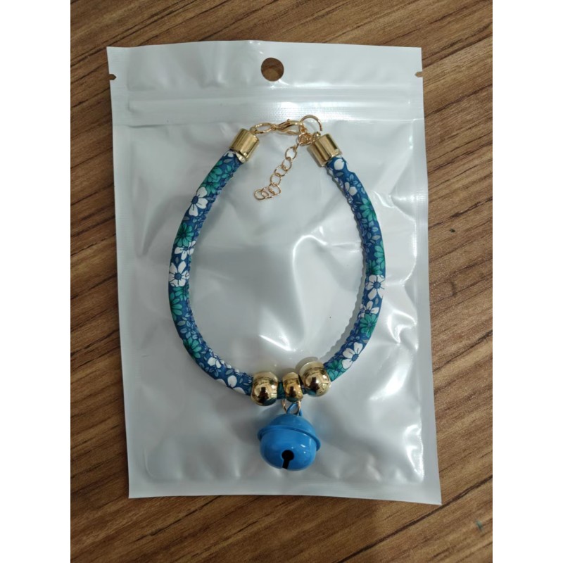 Woven Pet Collar Supplier - Luxury Bell Elegant Adjustable