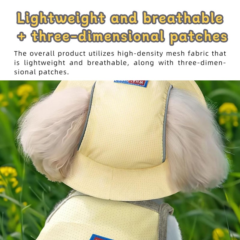 Pet Sun Hat Supplier - Premium UV Protection Adjustable